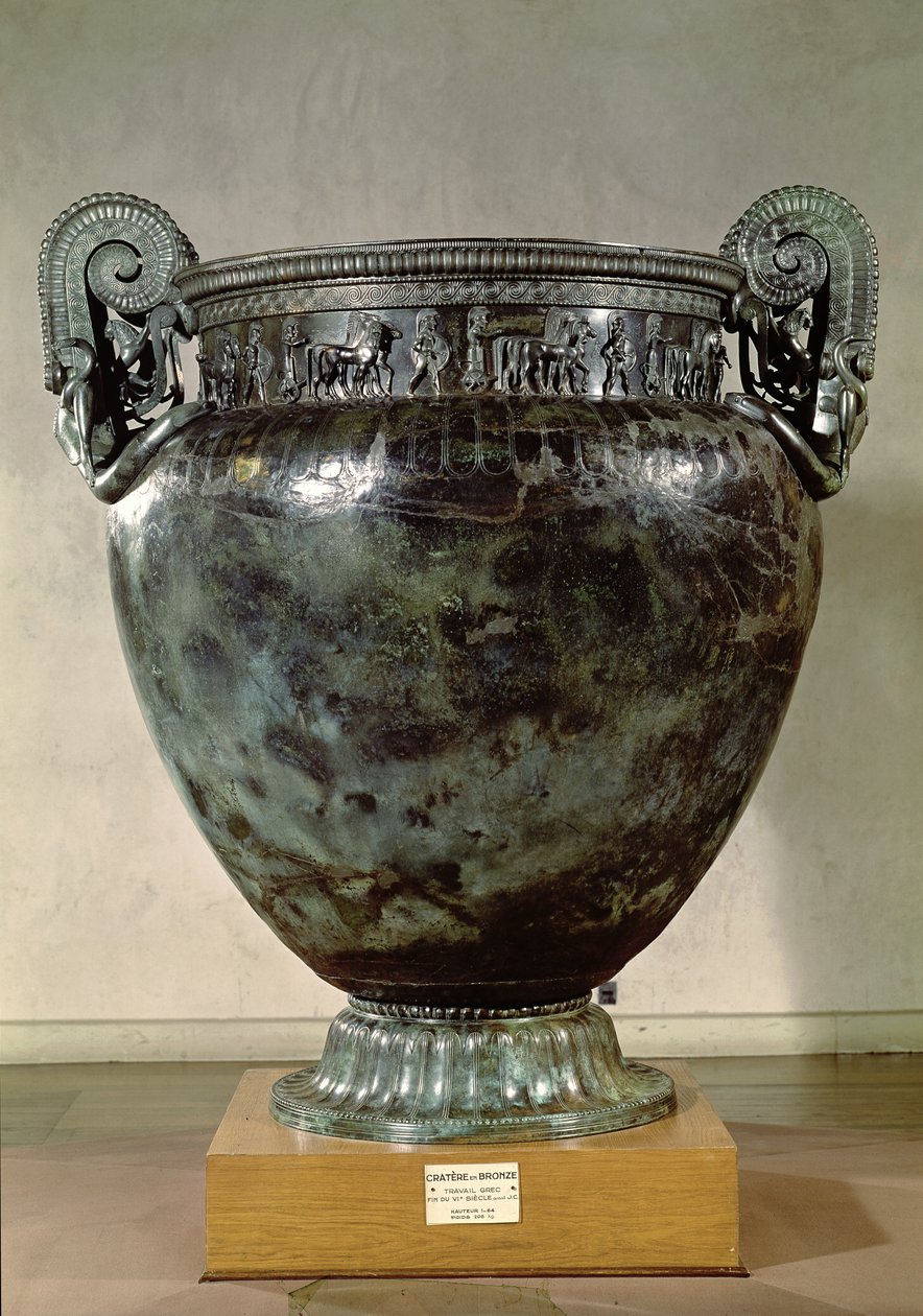 Kráter, Vix hercegnőjének sírjából (bronz) (lásd még: 173539 és 175991) alkotó: Greek