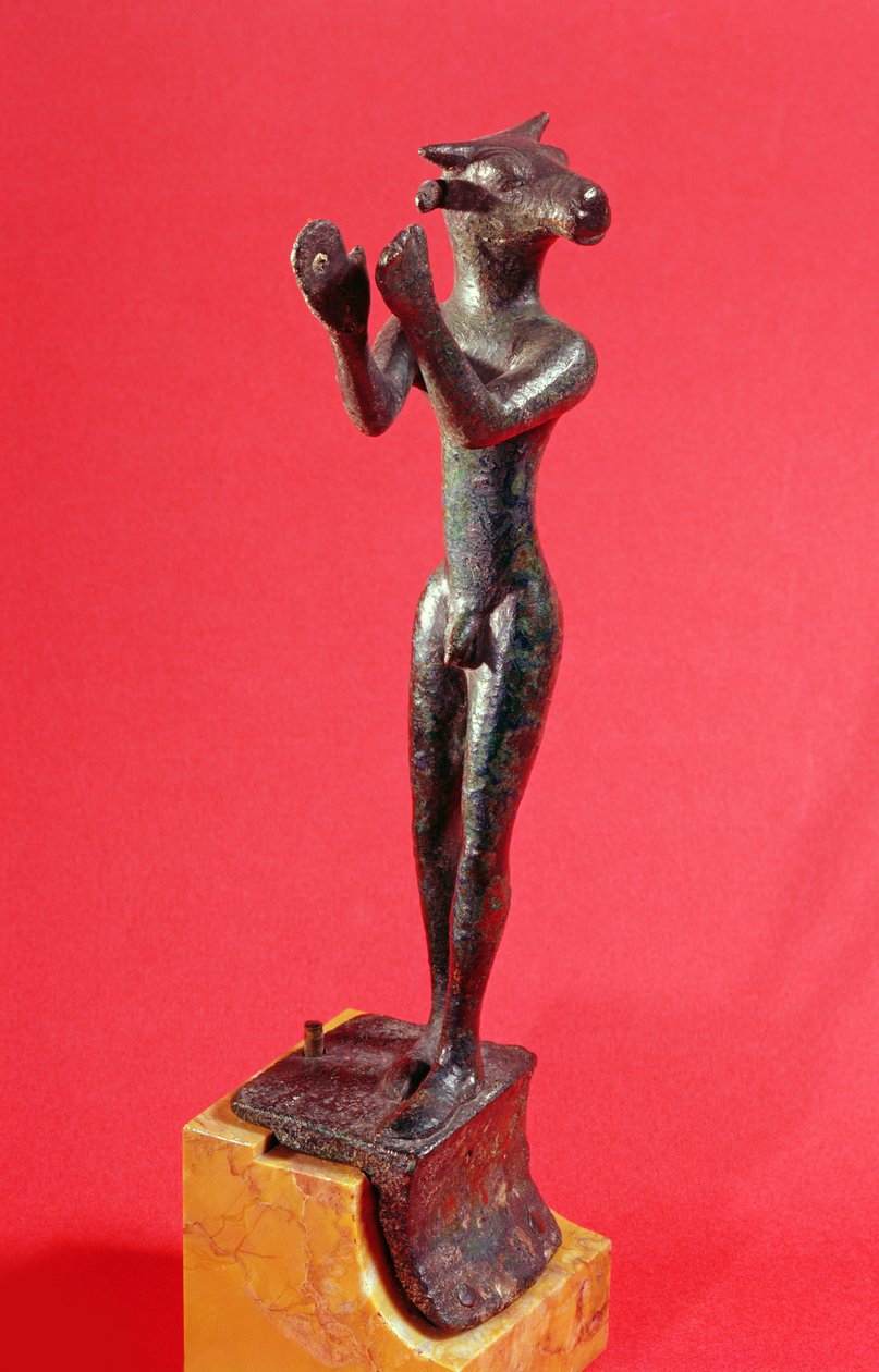 Minotaurusz (bronz) alkotó: Greek