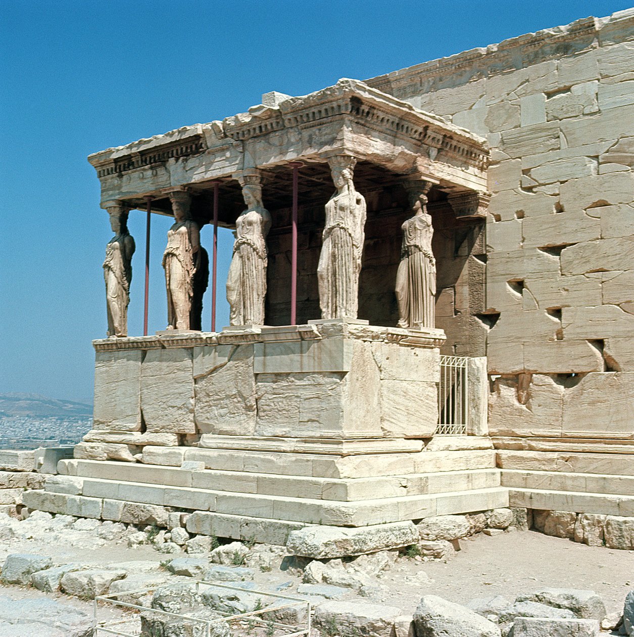 A Leányok tornáca, Erechtheion, ie 421-405 körül alkotó: Greek
