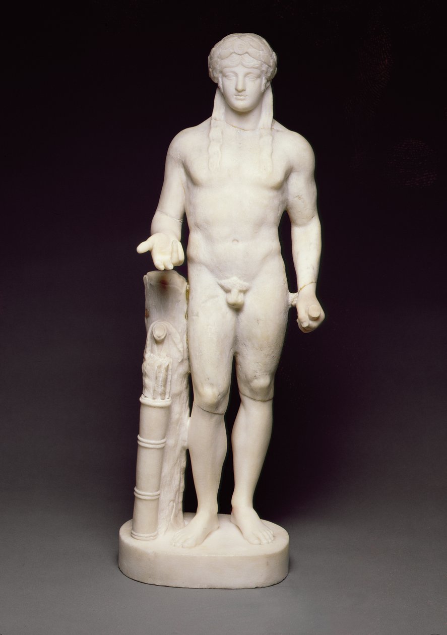 Apolló szobra (penteli márvány) alkotó: Greek