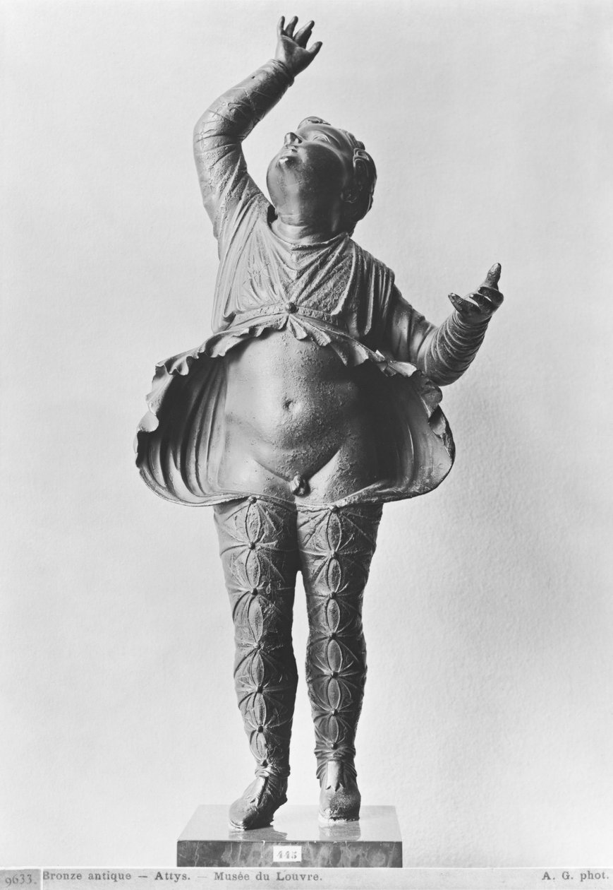 Attis, hellenisztikus időszak (bronz) alkotó: Greek