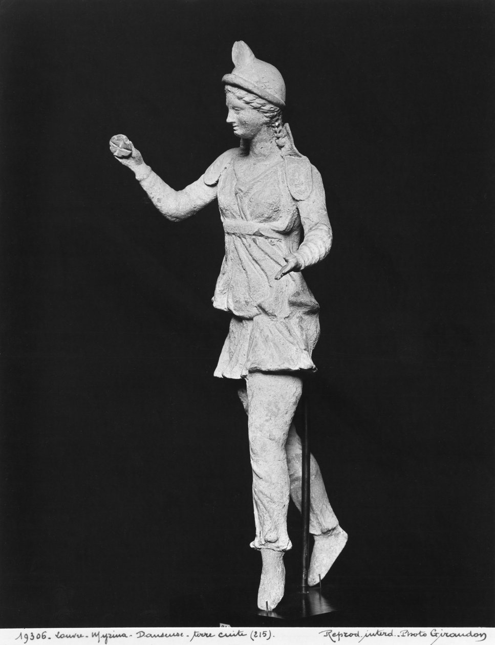 Attis tánc, hellenisztikus időszak, Kr.e. 2. század második fele, Myrinából (terrakotta) alkotó: Greek