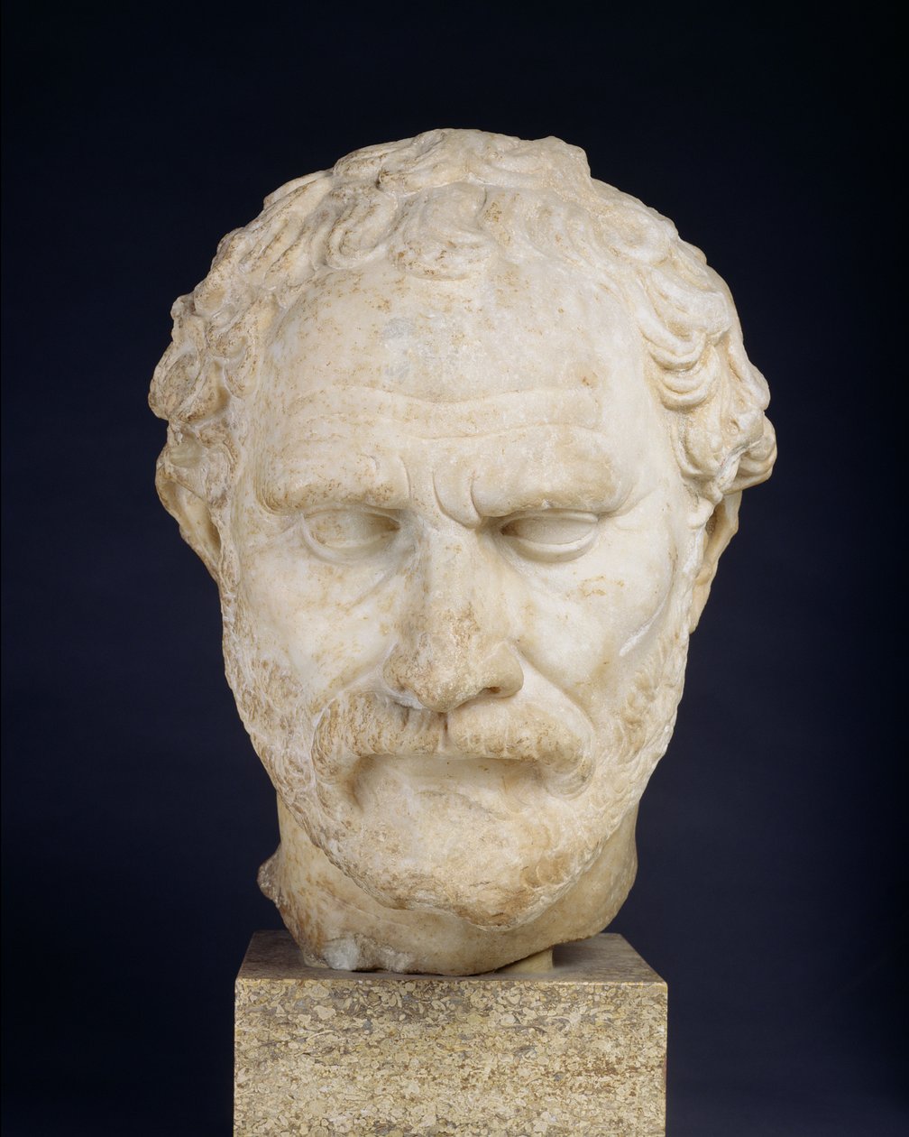 Demosthenes vezetője (márvány) alkotó: Greek