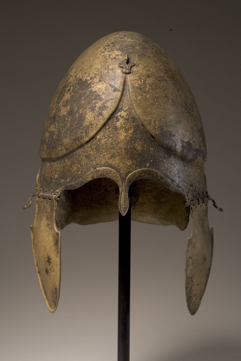 Sisak fallikus rátéttel, kalcidiai, Kr.e. 5-4. század (bronz) (lásd még: 249031 és 34) alkotó: Greek