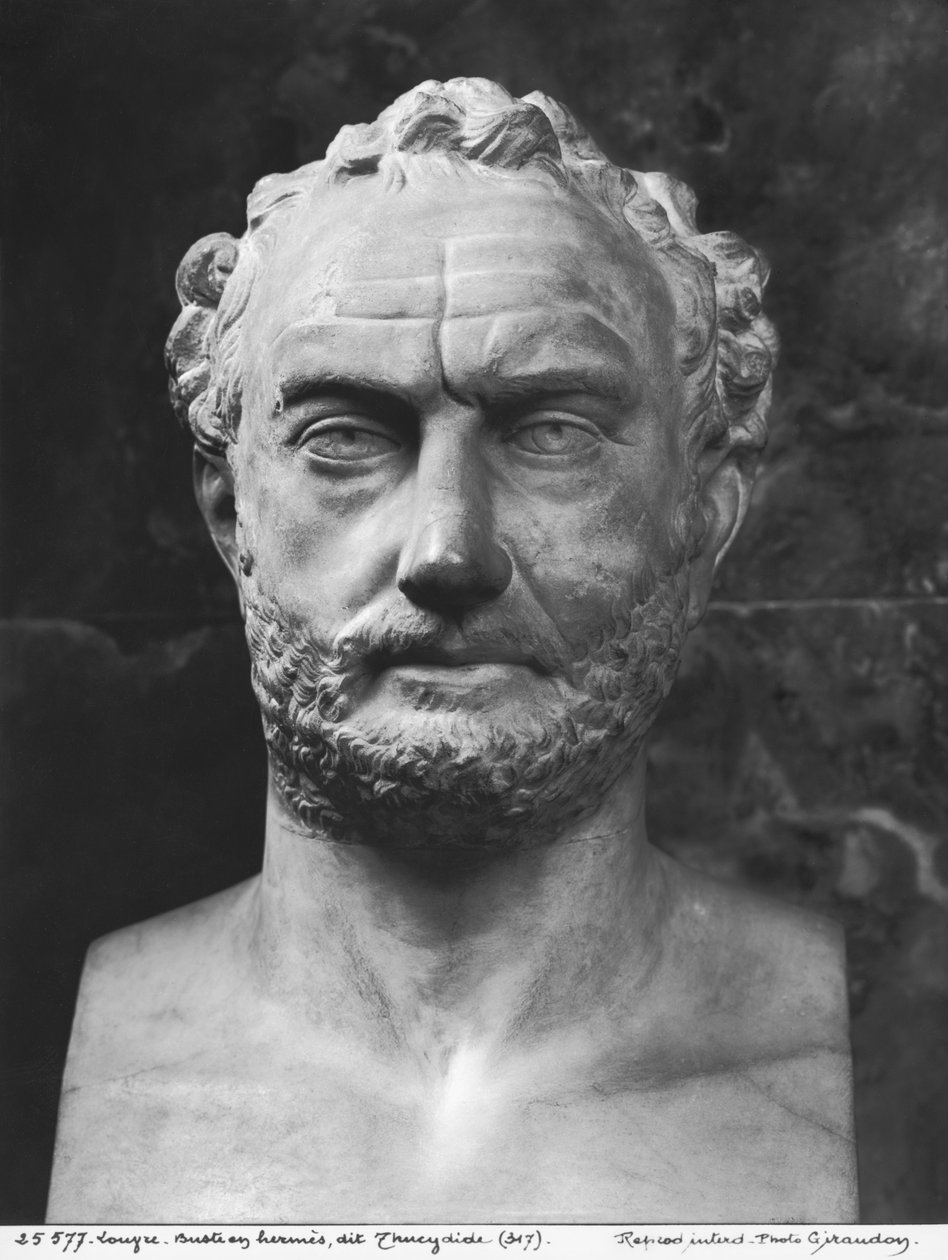 Férfi herme, Thuküdidésznek (márvány) alkotó: Greek