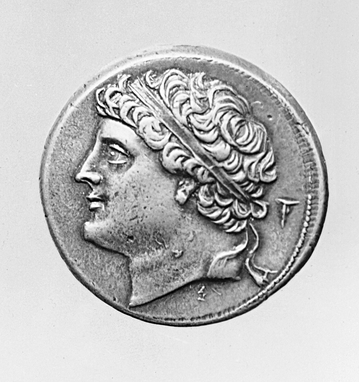 Hiero II of Syracuse 300-215 BC fém bw fotó részlet a 239700 alkotó: Greek