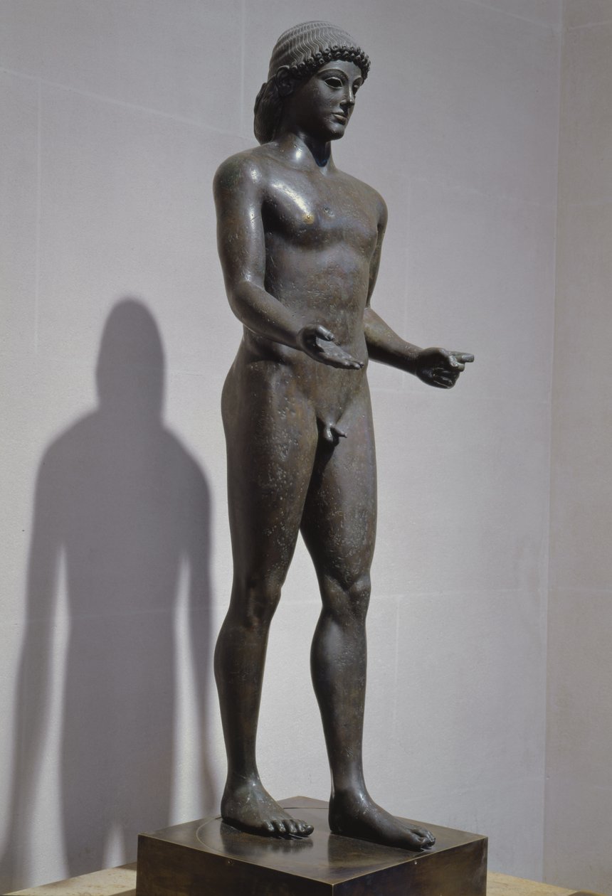 Piombino Apollója (bronz) (lásd még: 94610, 98014 és 177203) alkotó: Greek