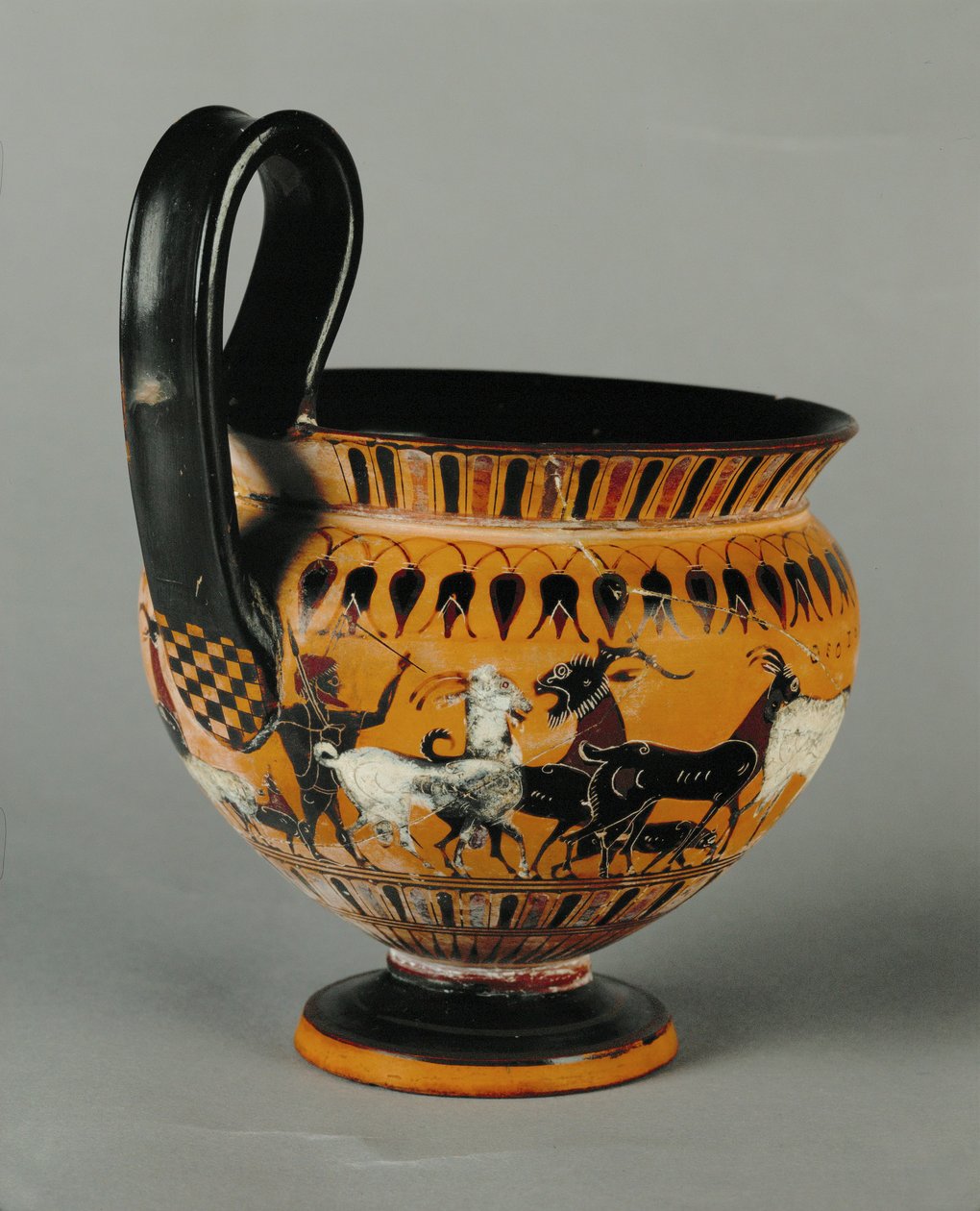 Pásztor és kecskecsordája ... alkotó: Greek Greek