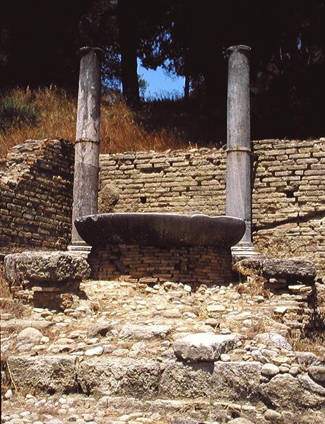 Az olimpiai láng meggyújtásának helyszíne minden játékokon (fotó) alkotó: Greek Greek