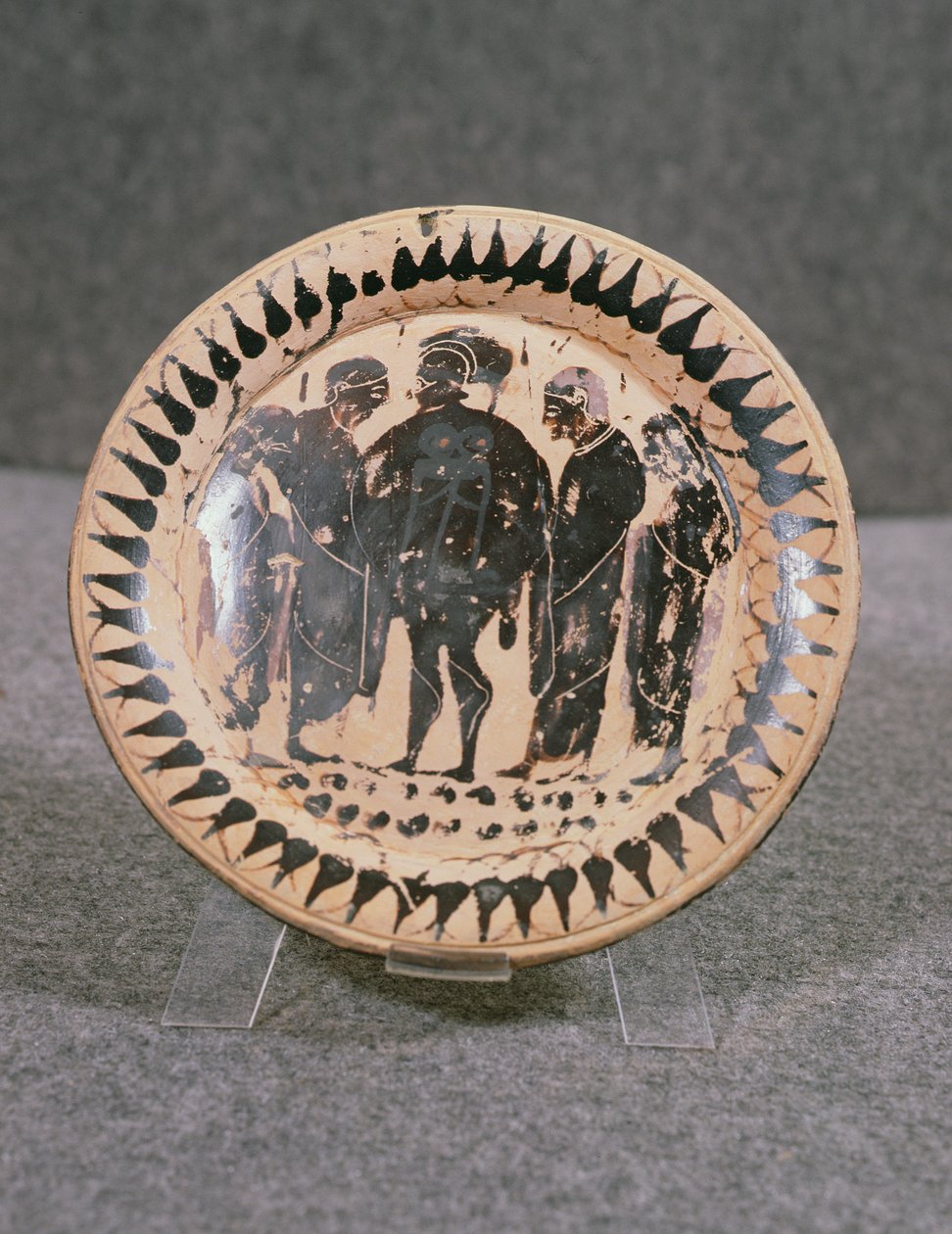 Tányér, Vibo Valentia (hipponion) (kerámia) alkotó: Greek School