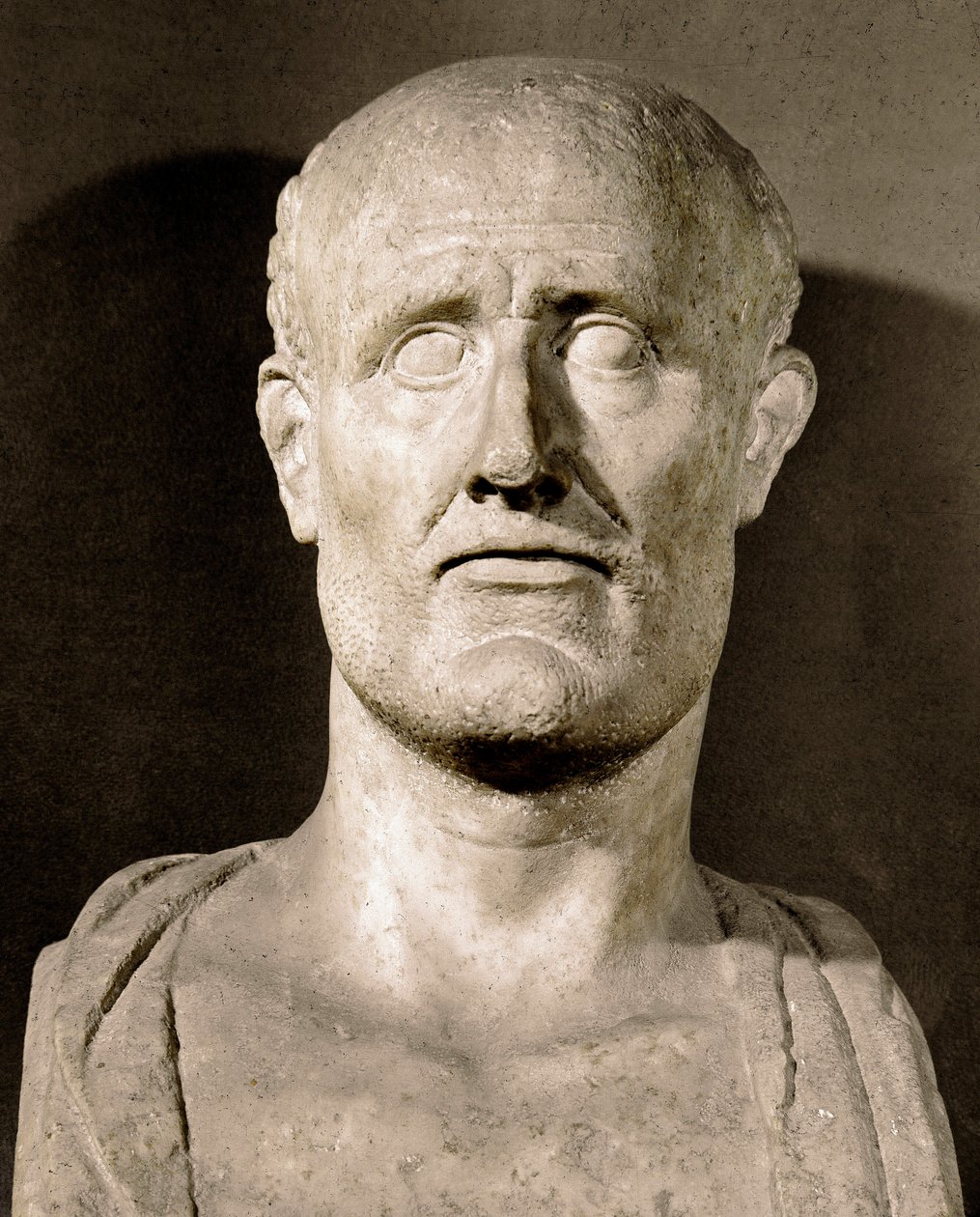 Alkibiadész (Kr. e. 450-404) államférfi és athéni tábornok mellszobra Róma, Capitolium Múzeum alkotó: Greek or Roman