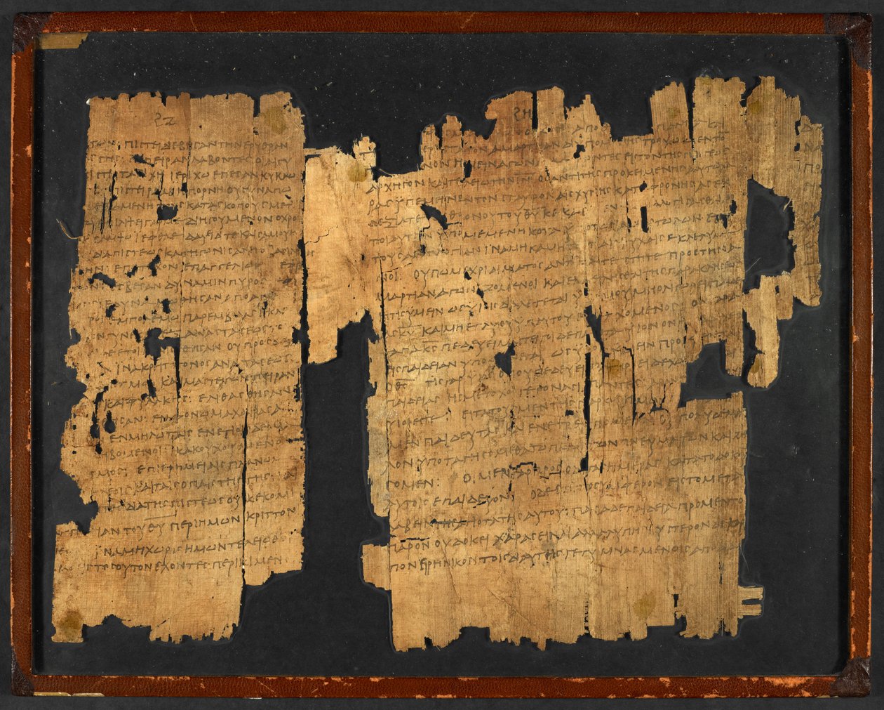 Papyrus Inv. Nr. 1532, „Héberek levél” (papirusz) alkotó: Greek School