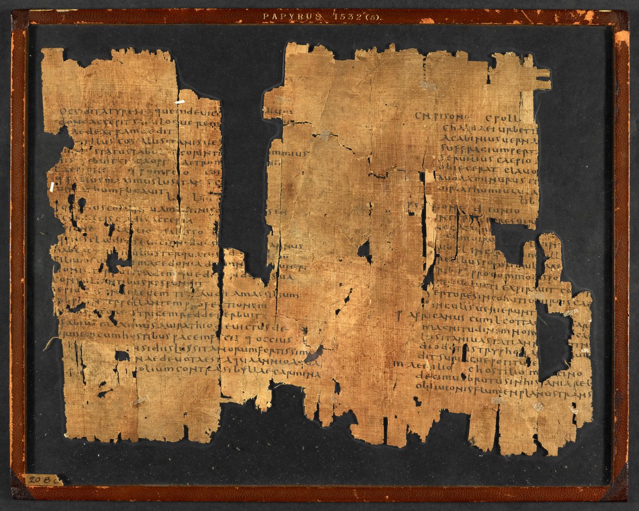 Papyrus Inv. Nr. 1532, „Héberek levél” (papirusz) alkotó: Greek School