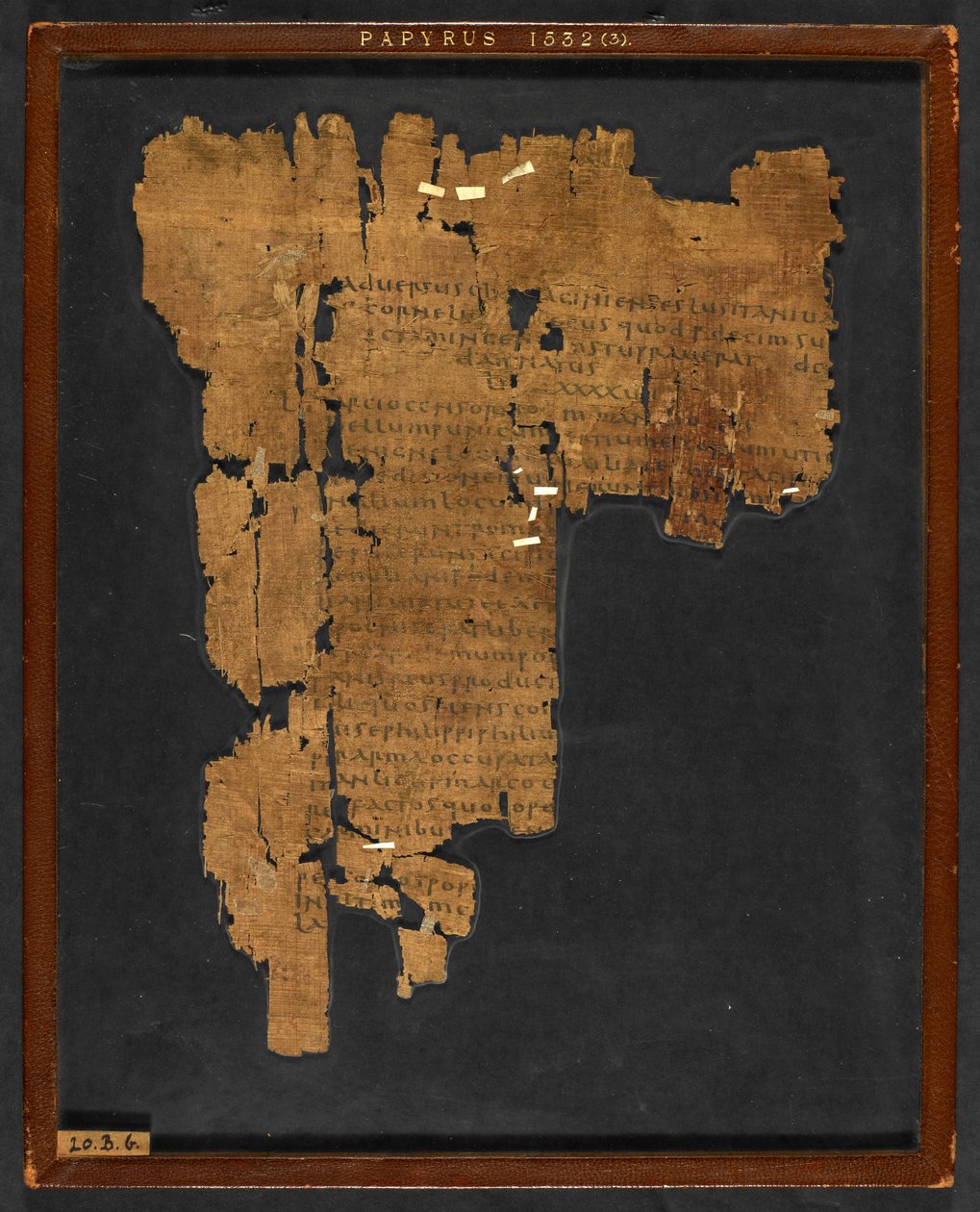 Papyrus Inv. Nr. 1532, „Héberek levél” (papirusz) alkotó: Greek School
