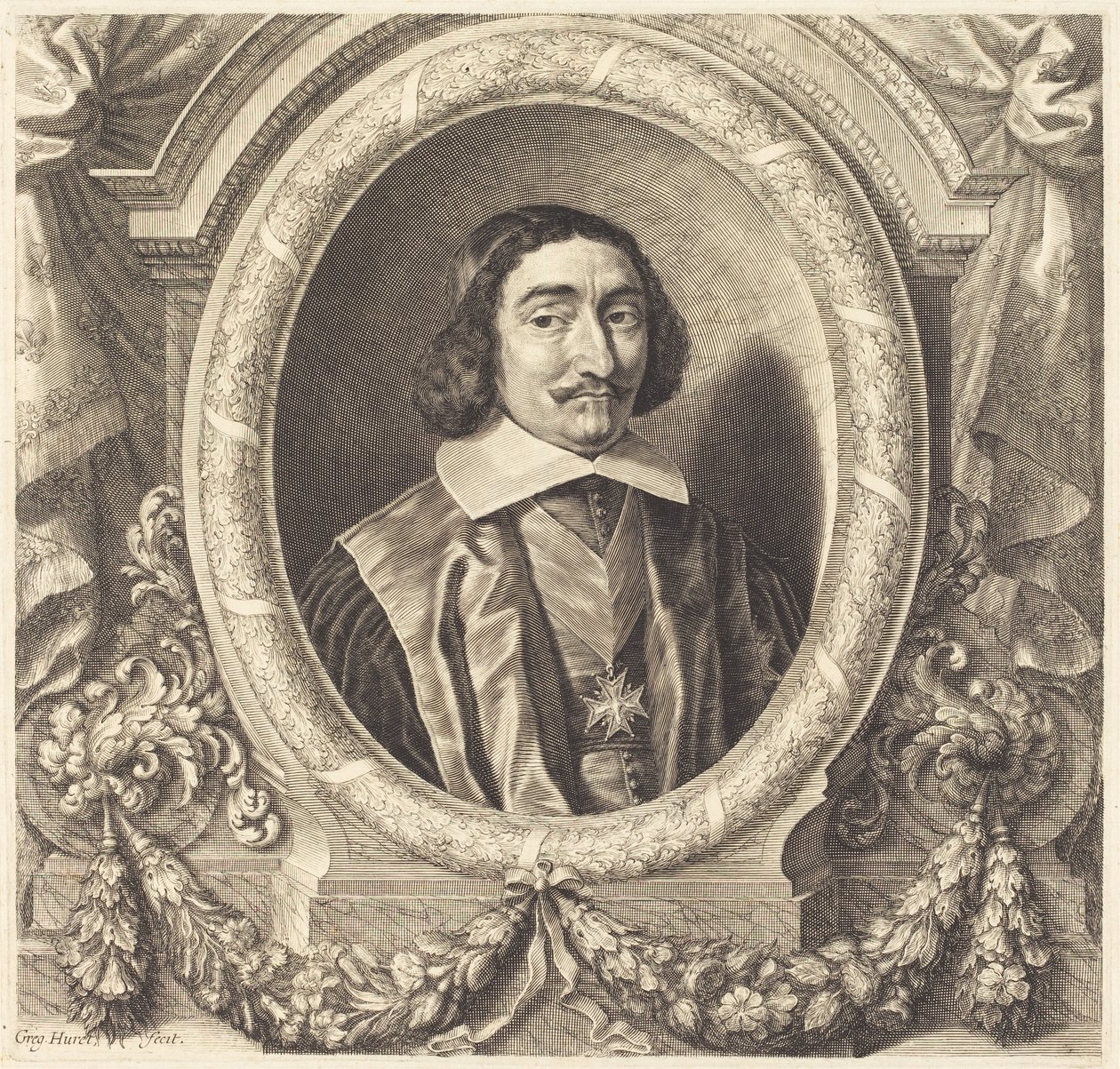 Pierre Seguier kancellár alkotó: Gregoire Huret