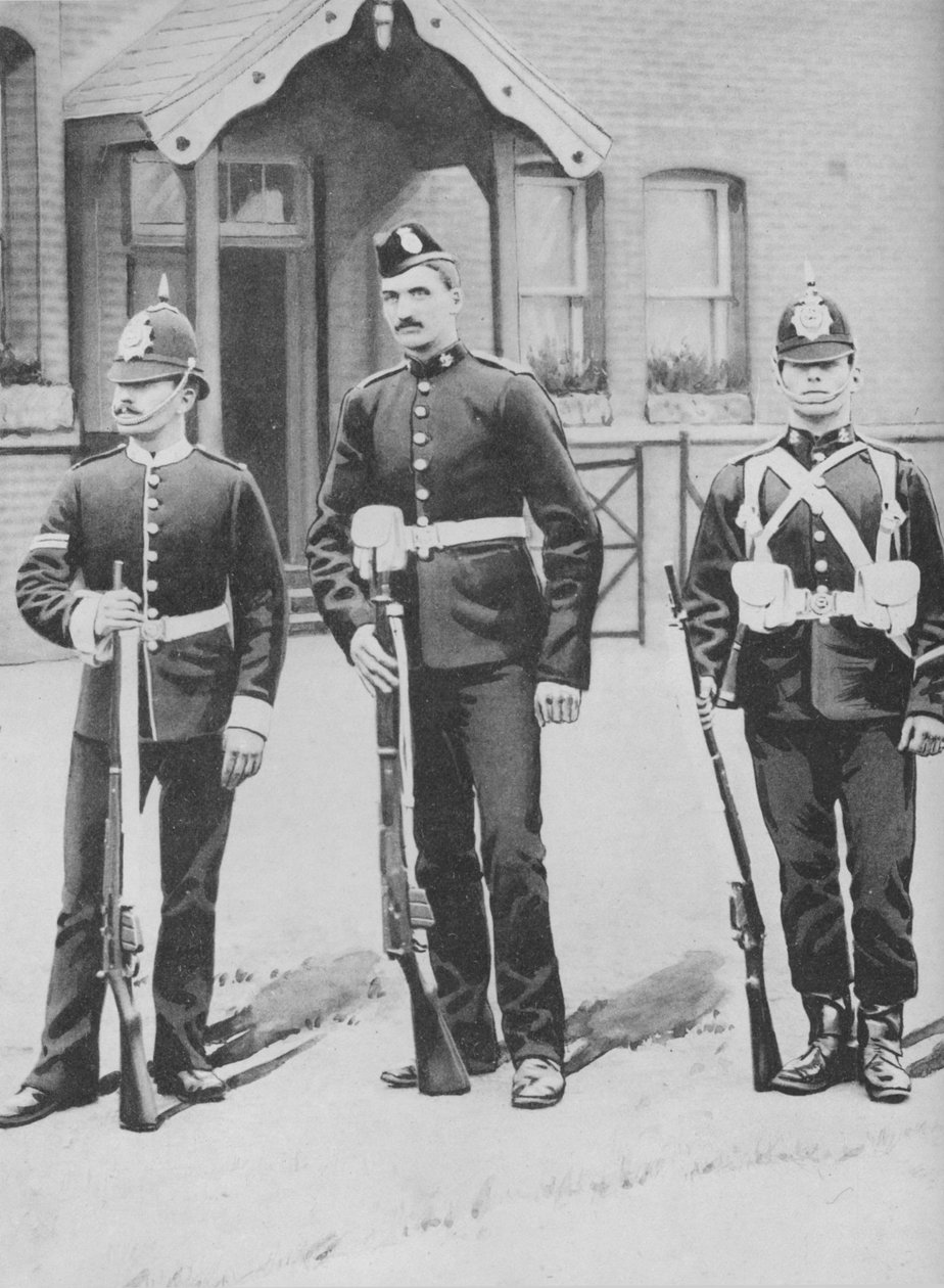 Tizedes és közlegények, a Buffok, c1880 alkotó: Gregory and Co