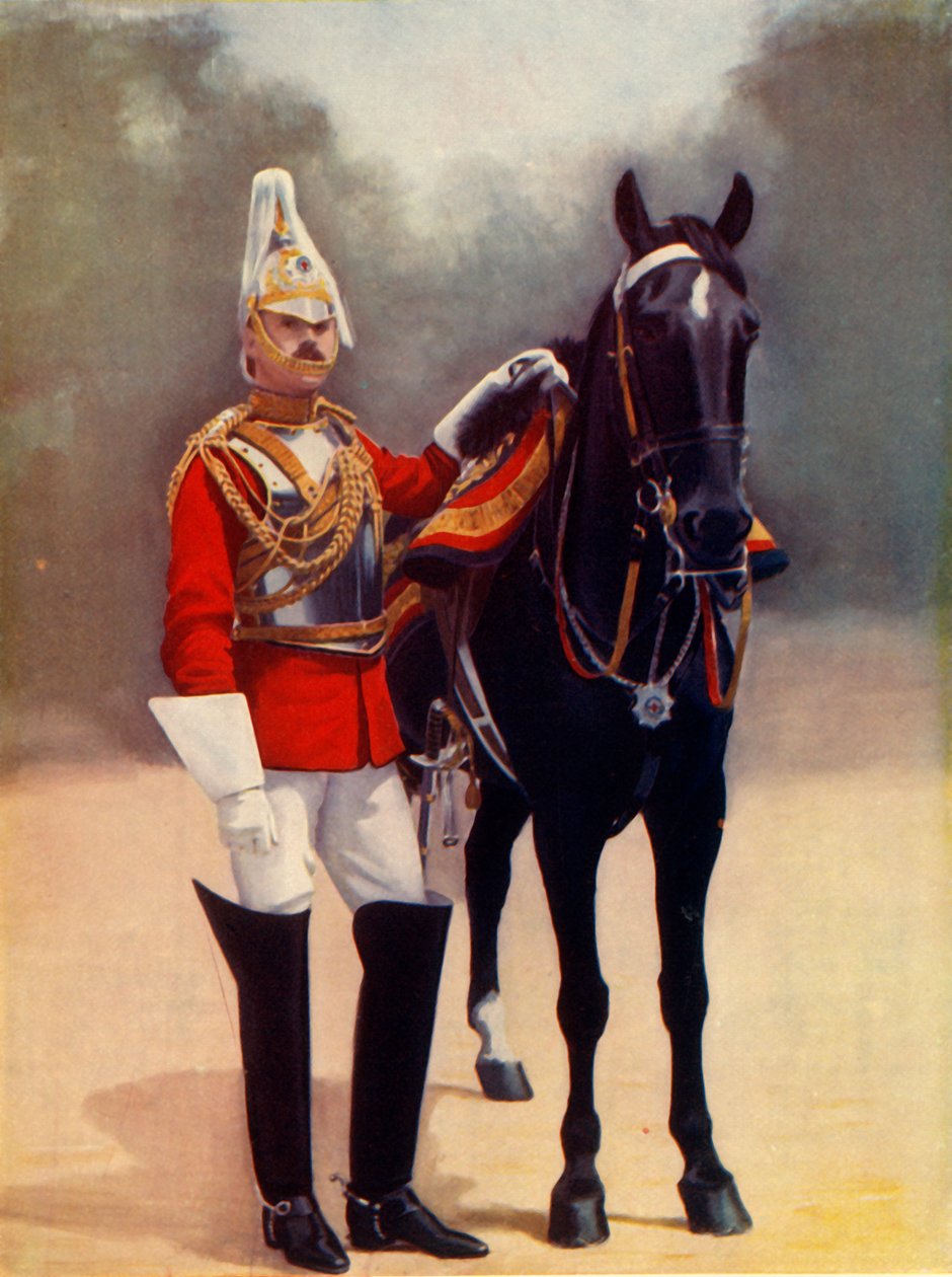 „Háztartási lovassági kapitány, 2. életőr”, 1900. alkotó: Gregory and Co