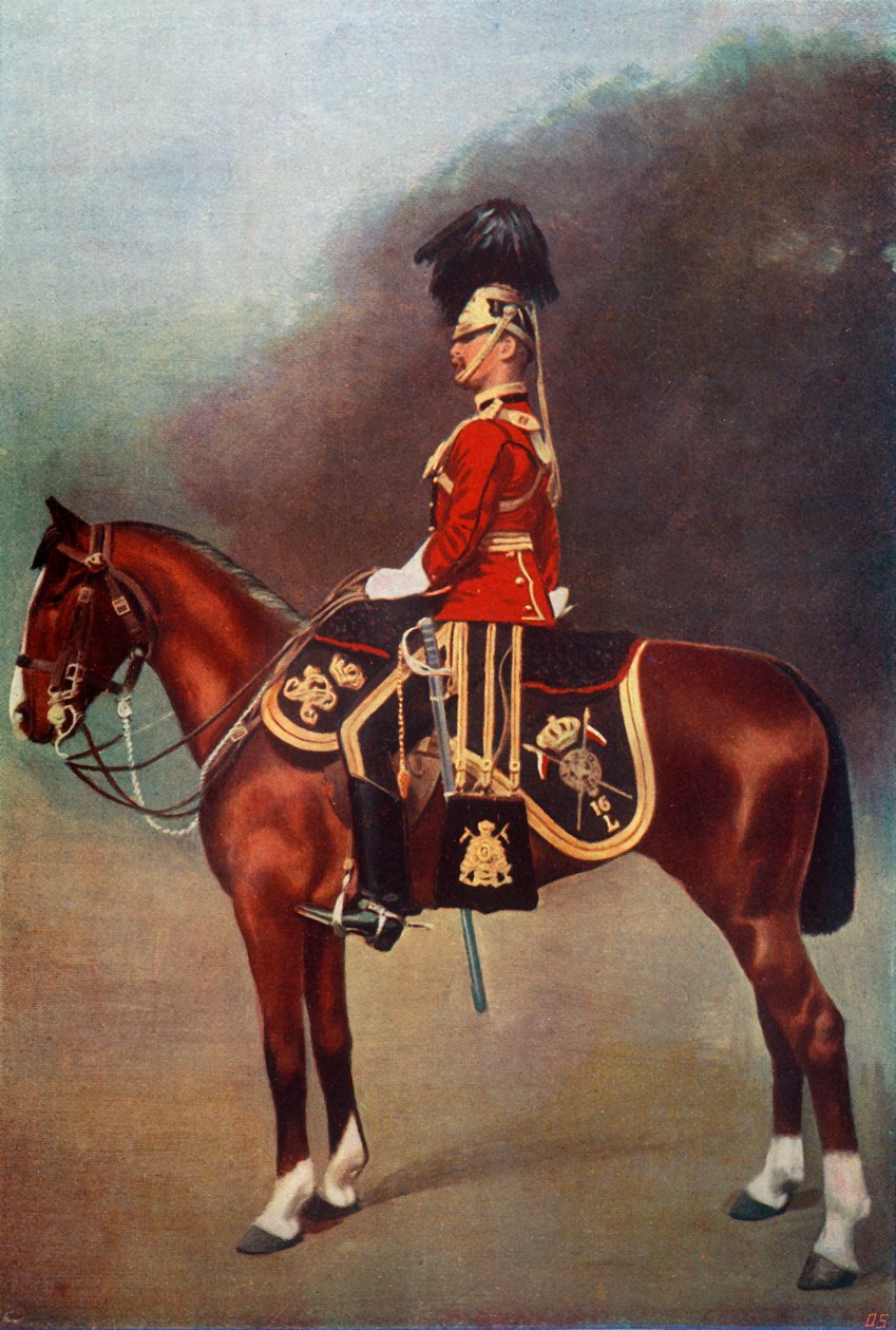 „A 16. Lancers tisztje”, 1900. alkotó: Gregory and Co