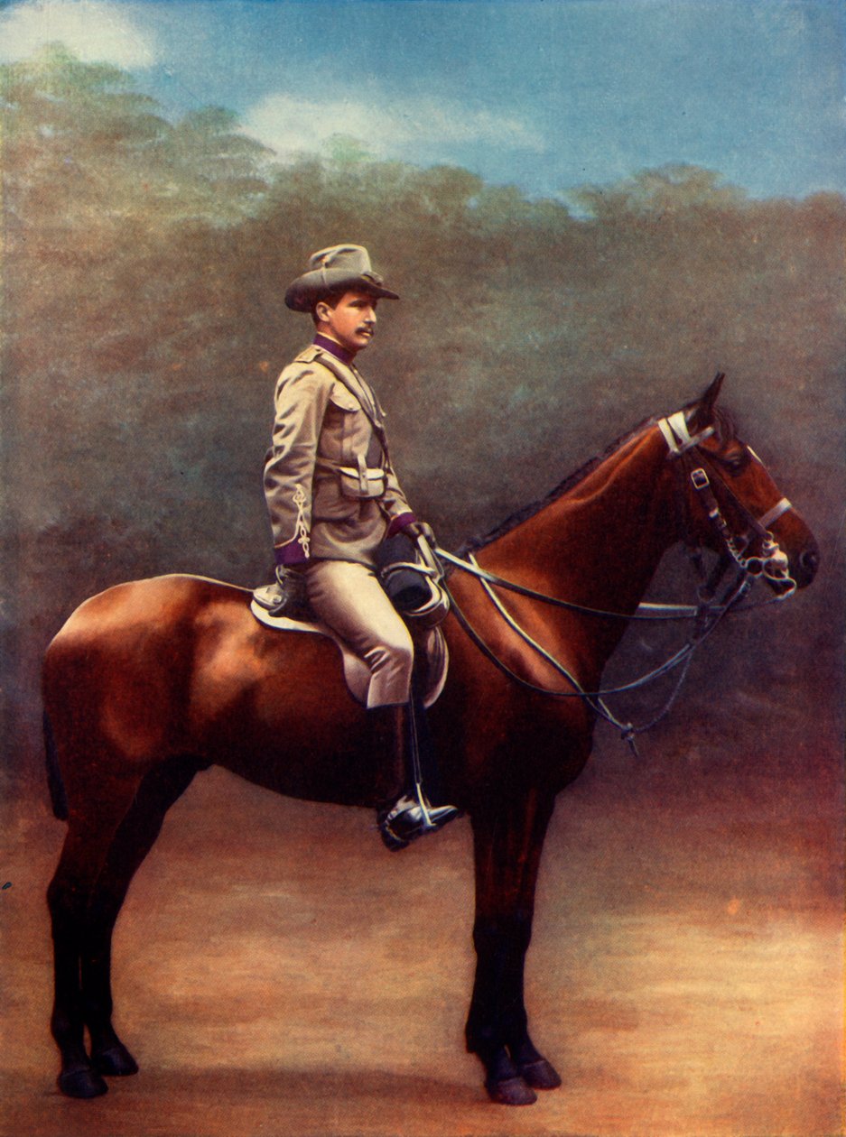 „A Victoria-lovas puskák tisztje”, 1901. alkotó: Gregory and Co