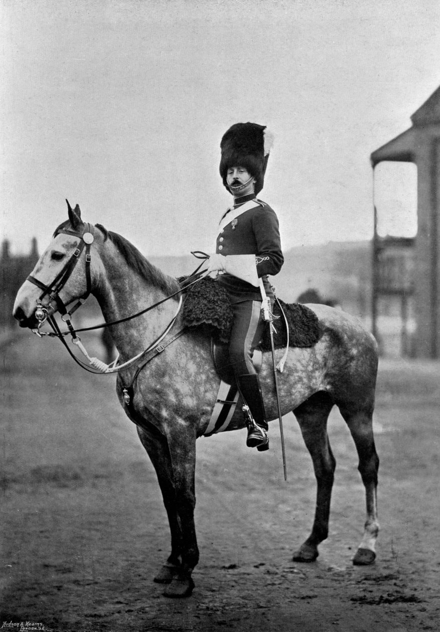 G Duncan őrmester, a Scots Greys ezred főtörzsőrmestere, 1896 alkotó: Gregory and Co