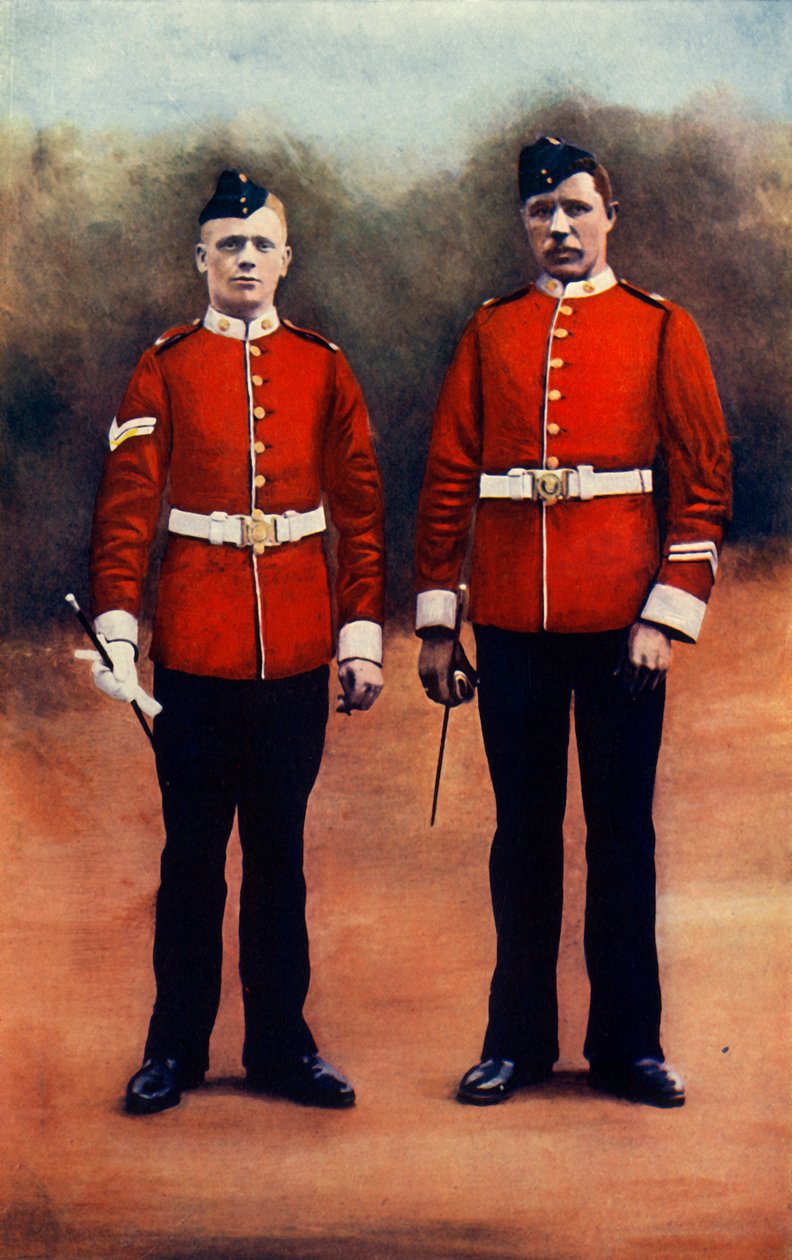 „A 2. northamptoni ezred”, 1901. alkotó: Gregory and Co