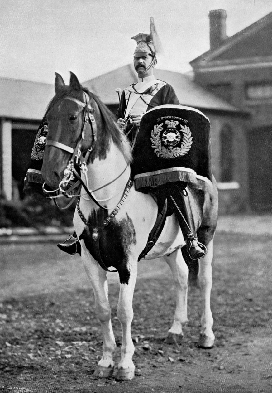 A 17. Lancers doblova, 1896 alkotó: Gregory and Co