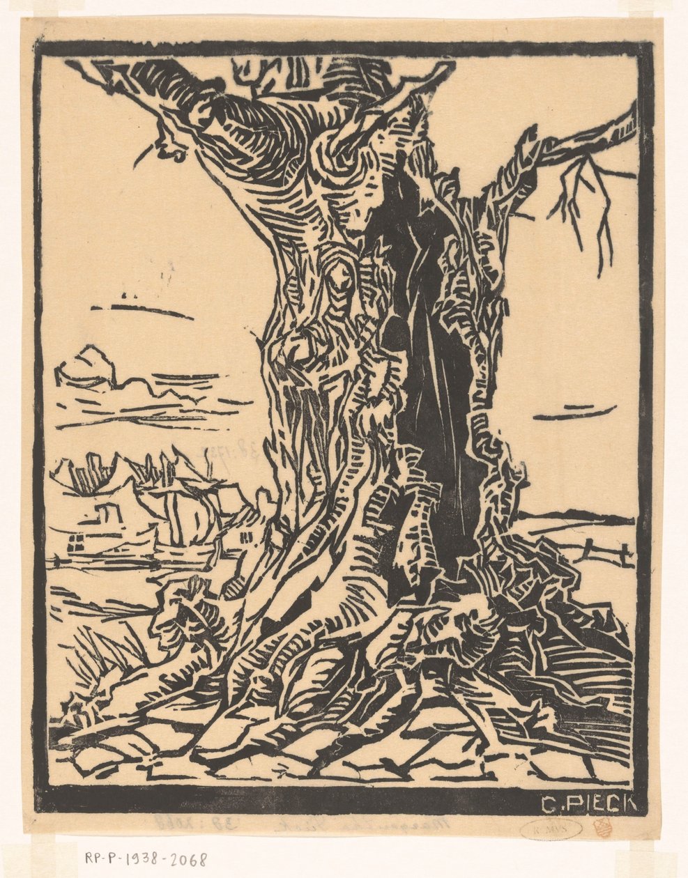 Linde Lage-Vuursche-ban alkotó: Gretha Pieck