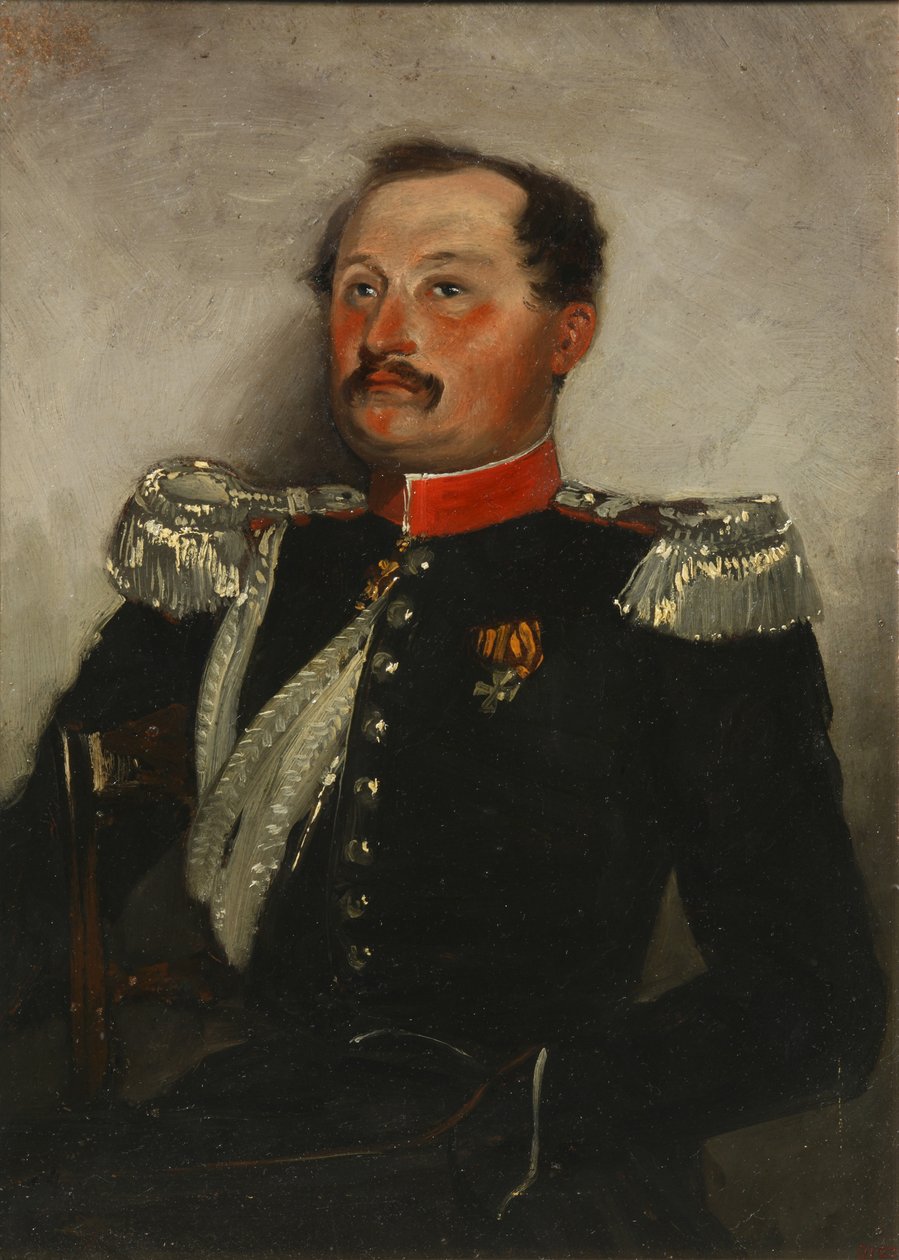 Nyikolaj Petrovics Koljubakin portréja 1811-1868, 1849 alkotó: Grigori Grigorevich Gagarin