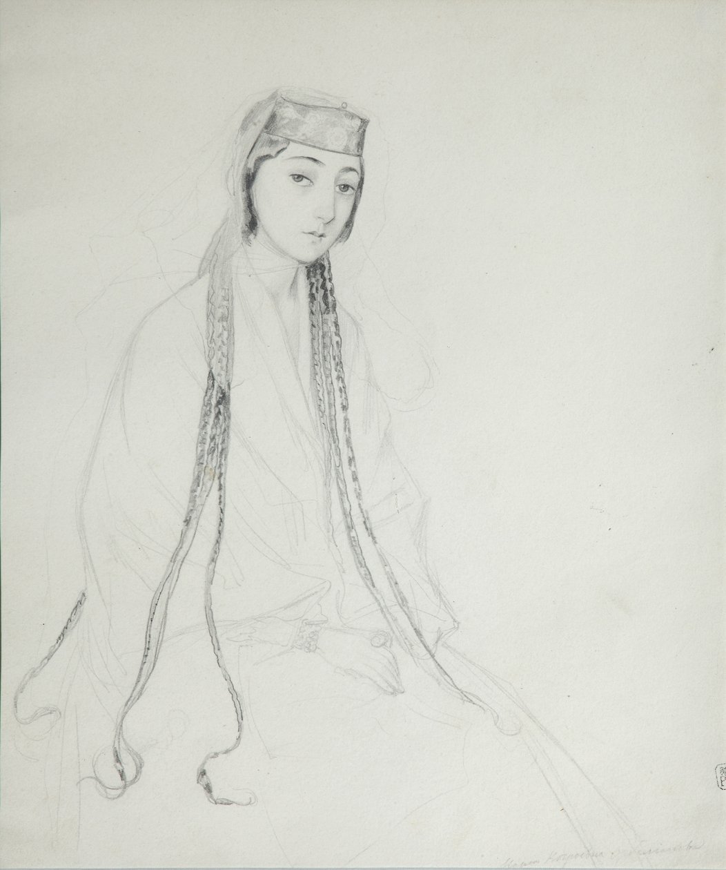 Maria Maiko Orbeliani hercegnő portréja 1818-1849, 1840-1842 alkotó: Grigori Grigorevich Gagarin