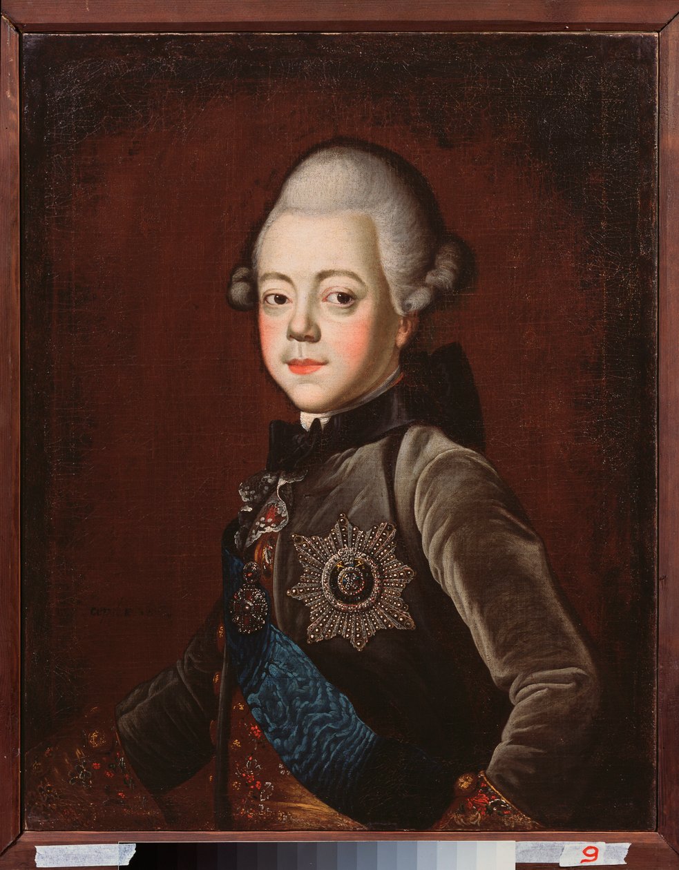 Pavel Petrovics nagyherceg (1754-1801) gyermekkori portréja (I. Pál orosz cár). Grigorij Szerdjukov (1744-1785) festménye, olaj, vászon alkotó: Grigori Serdyukov