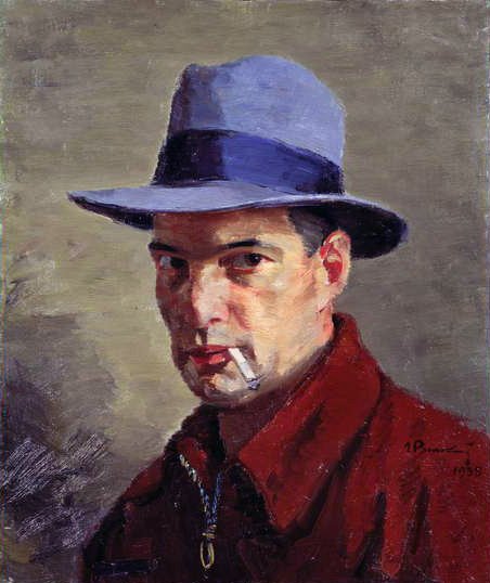 Önarckép alkotó: Grigory Grigorievich Ryazhsky