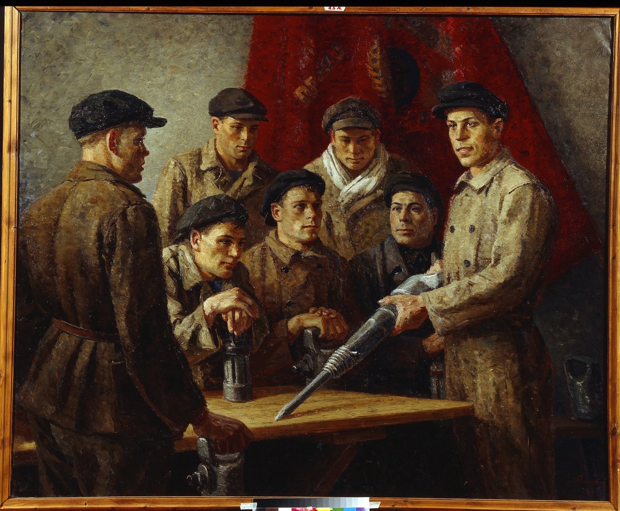 Sztahanov Brigád - Sztahanovista mozgalom alkotó: Grigory Grigorievich Ryazhsky