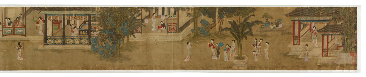 Tavaszi reggel a Han-palotában alkotó: Gu Jianlong