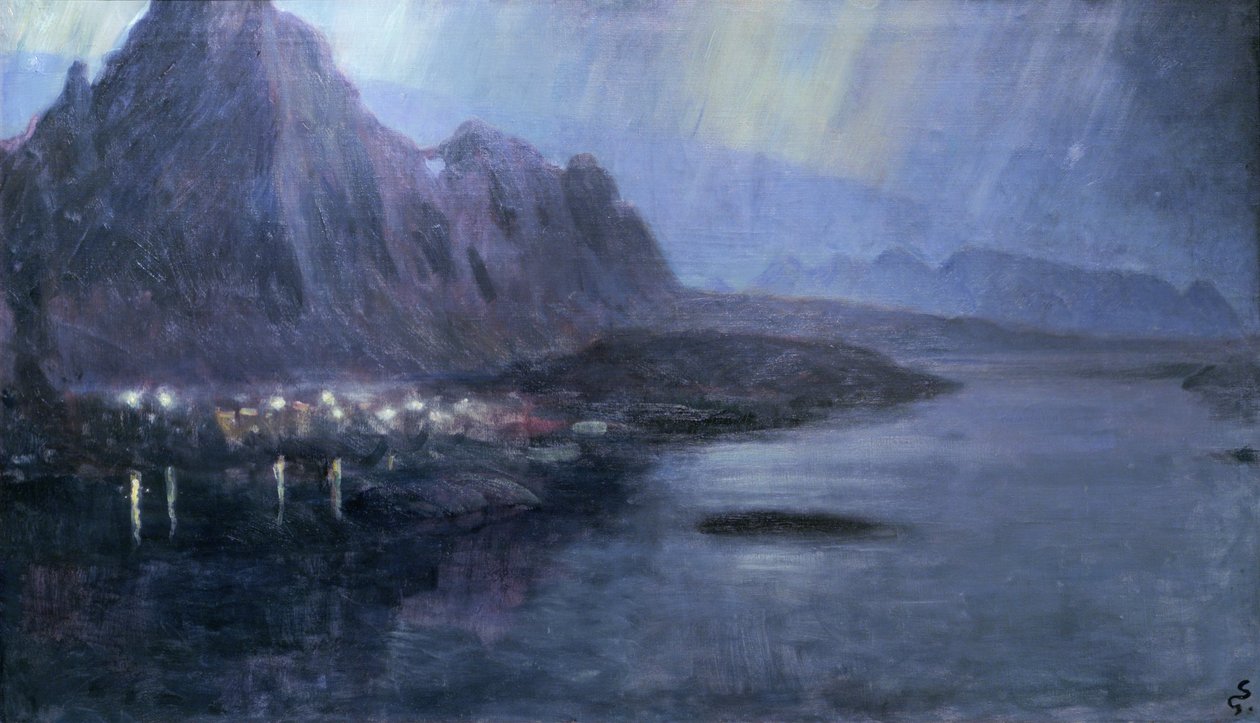 Svolværből Svolværből alkotó: Gudmund Stenersen