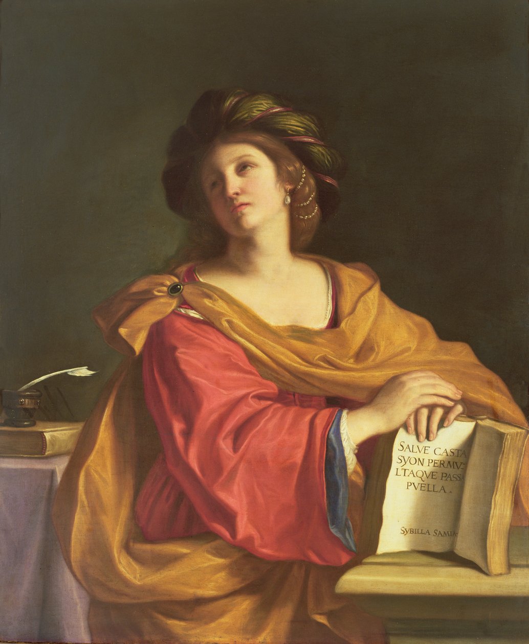 Szamiai szibilla, 1644 alkotó: Giovanni Francesco Barbieri