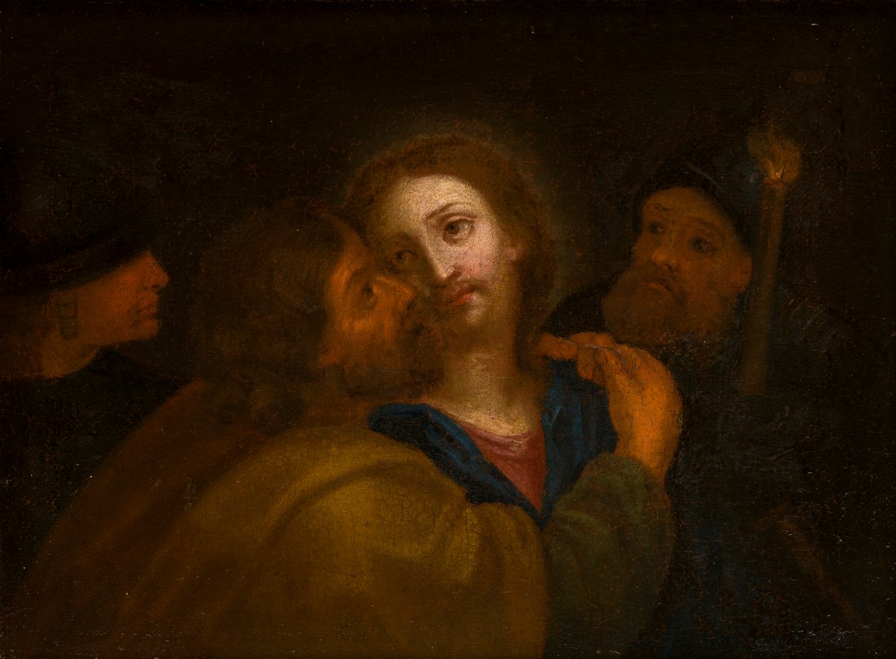 Krisztus árulása, 1610-1666 körül (olaj, vászon) alkotó: Guercino