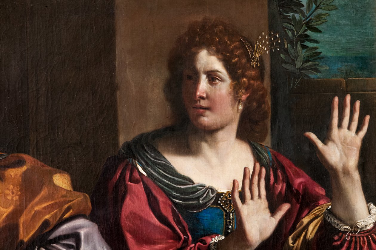 Amnon és Tamar, 2384639 részlet alkotó: Guercino