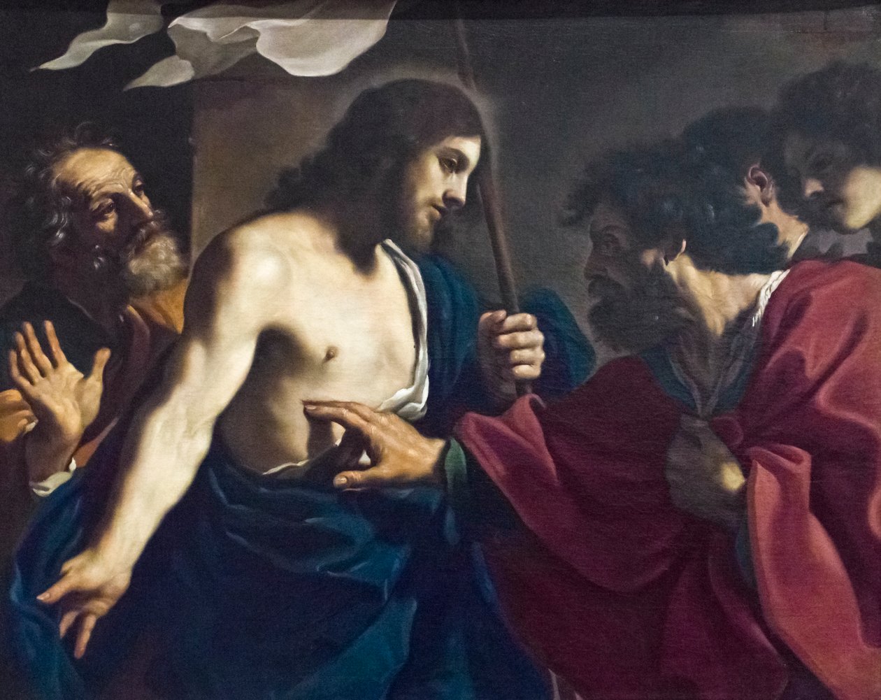 Szent Tamás hitetlensége alkotó: Guercino (1591 1666)