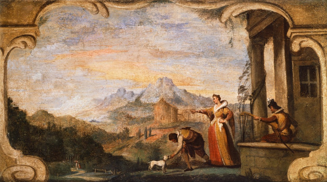Ulysses visszatérése, Giovanni Francesco Barbieri, Guercino (1591-1666). alkotó: Guercino