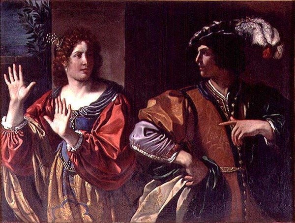 Semiramis (olaj, vászon) alkotó: Guercino