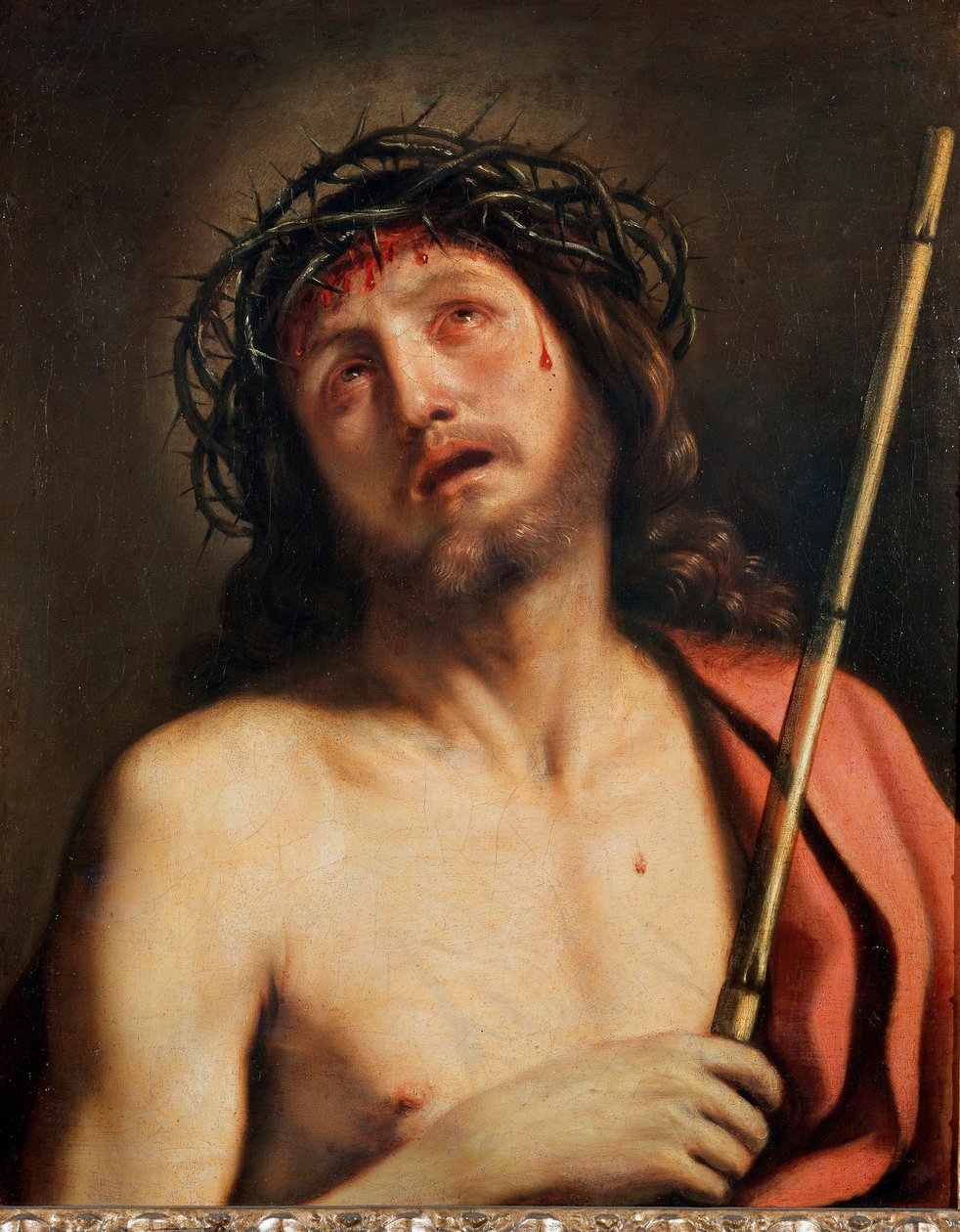 Giovanni Francesco Barbieri Ecce homofestménye Guerchin dit Il Guercino (1591-1666) 1618 Róma környékén, Galleria Corsini alkotó: Guercino