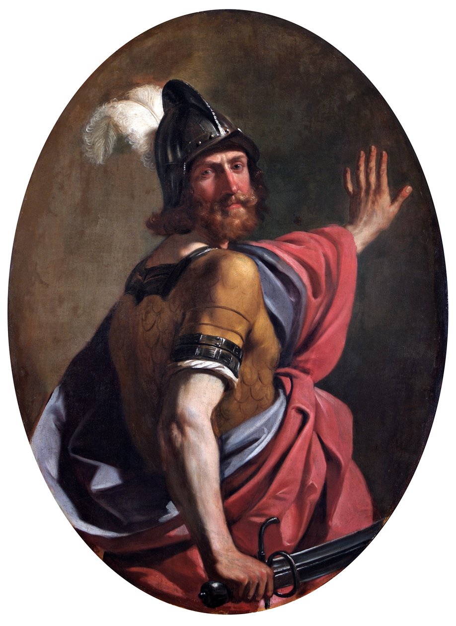 A Mars mint harcos alkotó: Guercino (1591 1666)