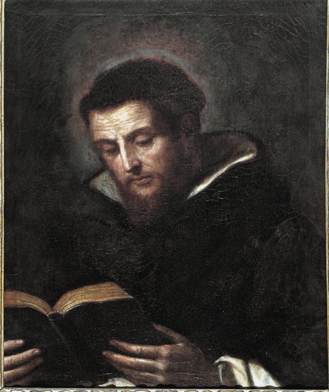 Szent Domonkos (olaj, vászon alkotó: Guercino