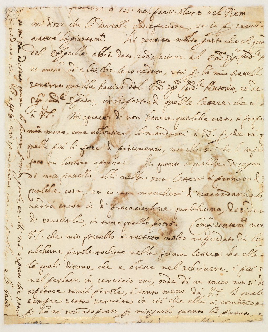 Kéziratos levél alkotó: Guercino
