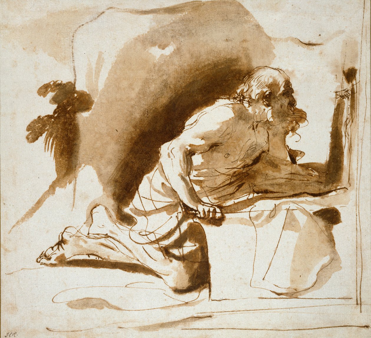 Szent Jeromos, 1622-1624 körül alkotó: Guercino