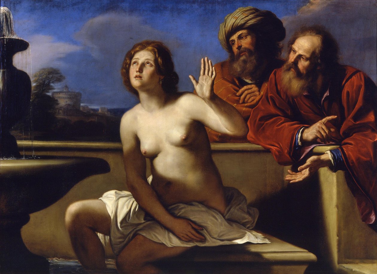 Susannah and the Elders, 1649-1650 alkotó: Guercino