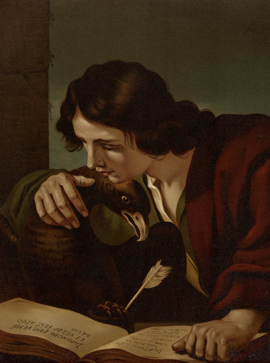 János evangélista alkotó: Guercino