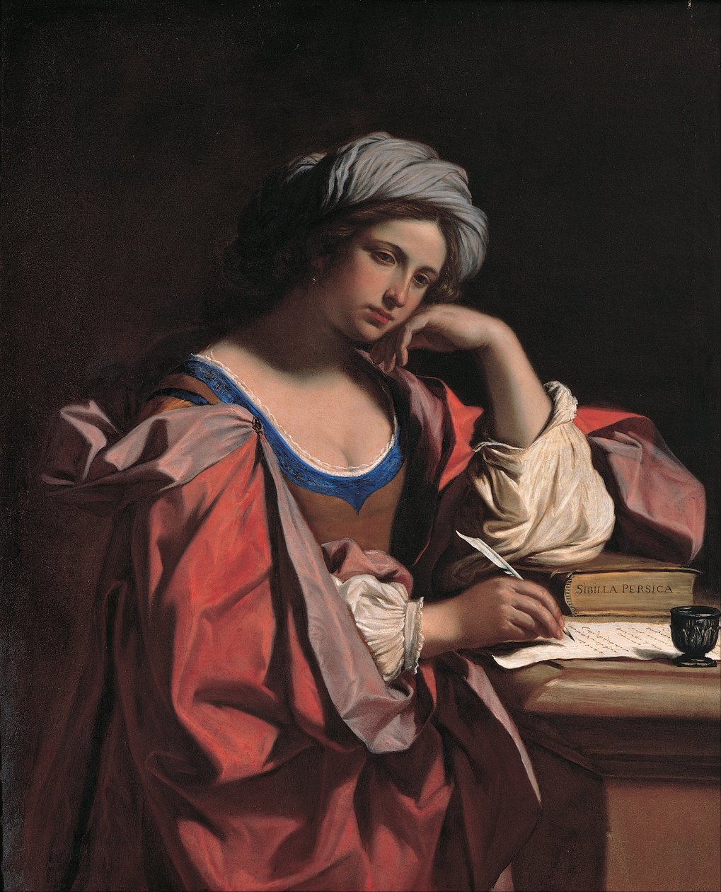 A perzsa szibilla alkotó: Guercino