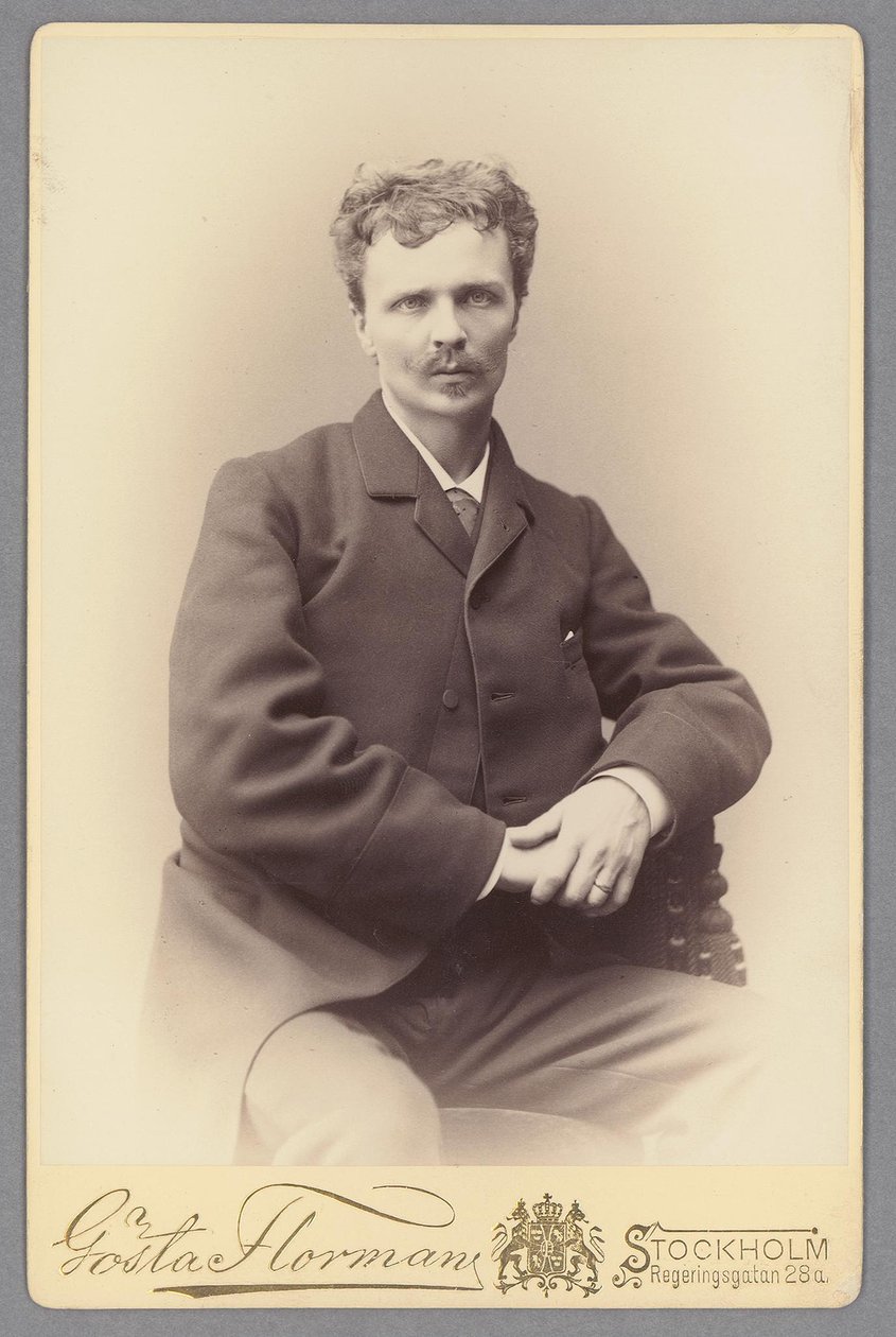 August Strindberg alkotó: Gösta Florman