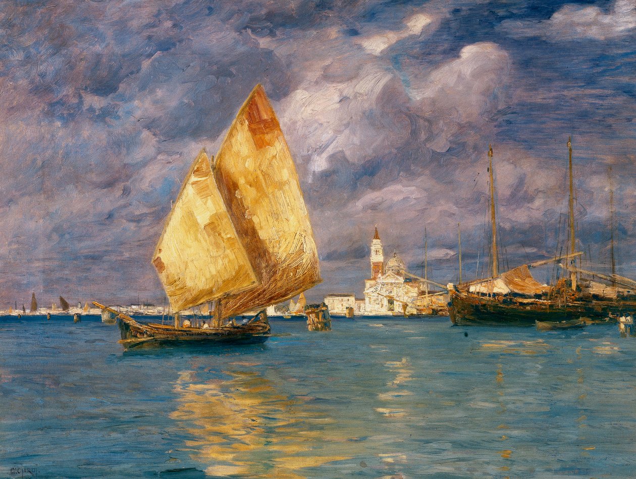 St. Georges Marina alkotó: Guglielmo Ciardi